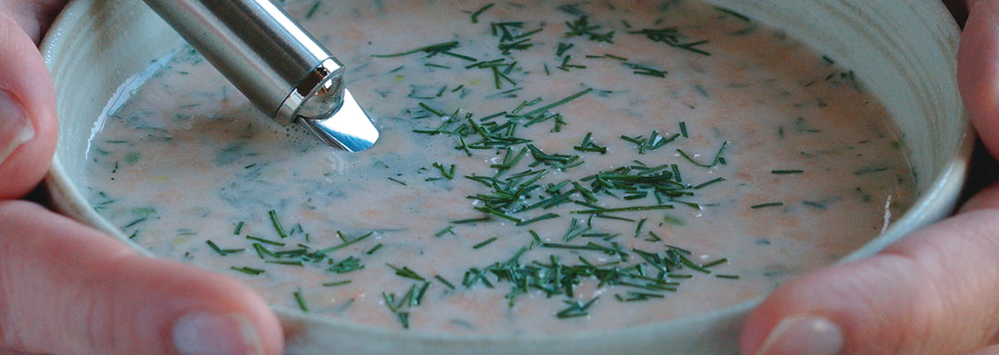 Smoked Salmon Soup