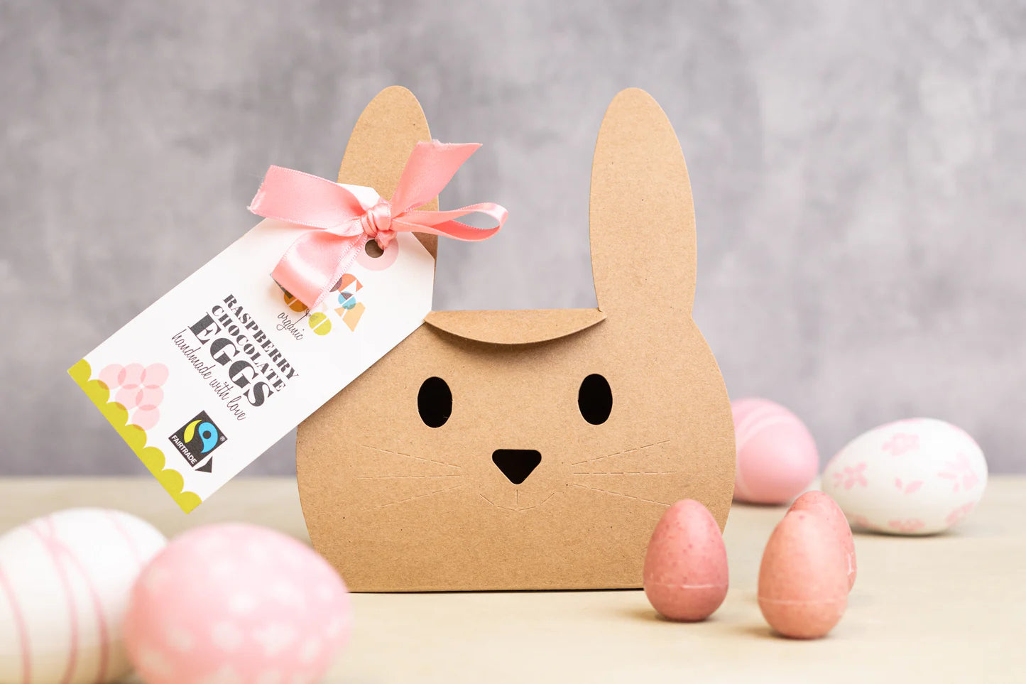 White Chocolate and Raspberry Mini Eggs