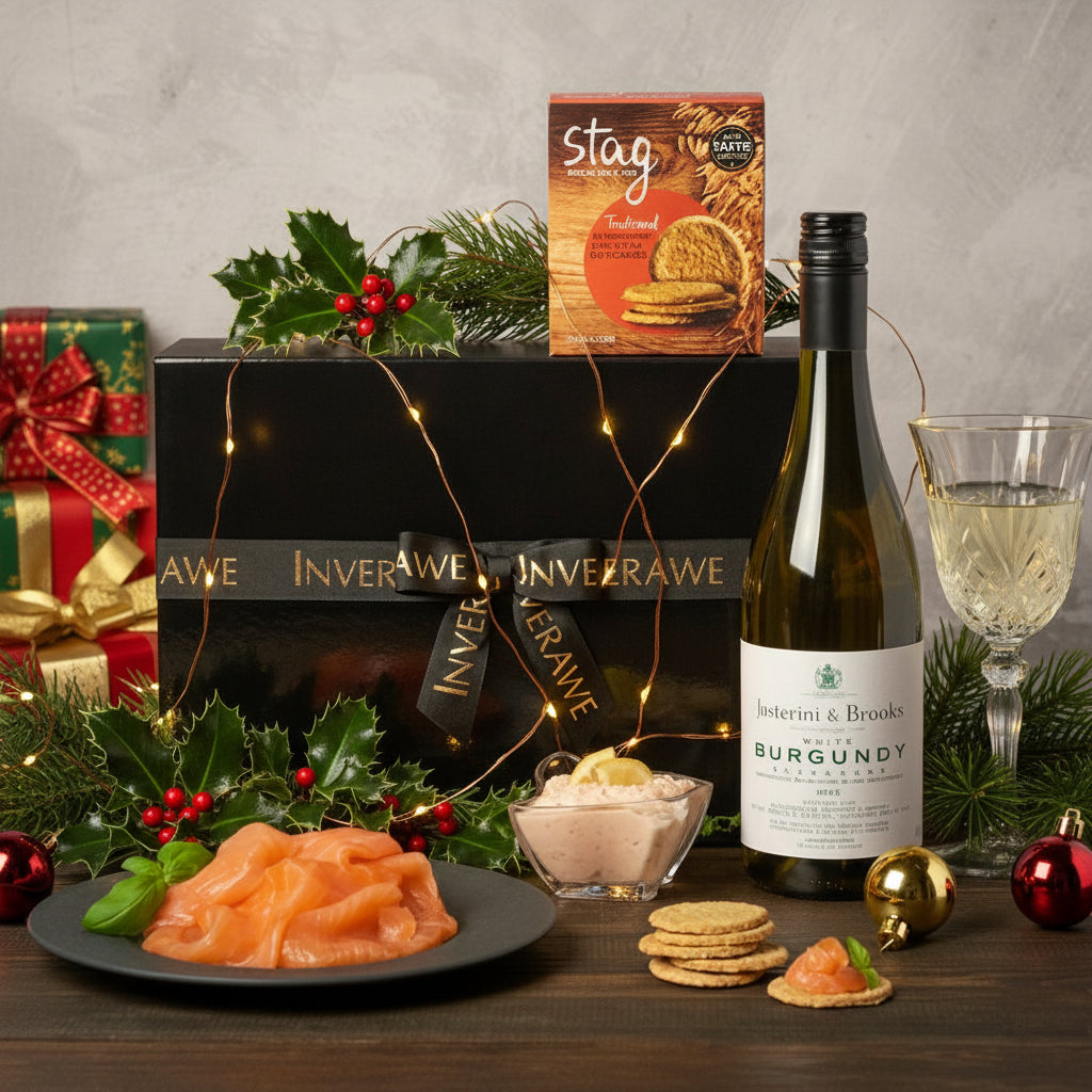 The Christmas Eve Smoked Salmon & White Wine Treat