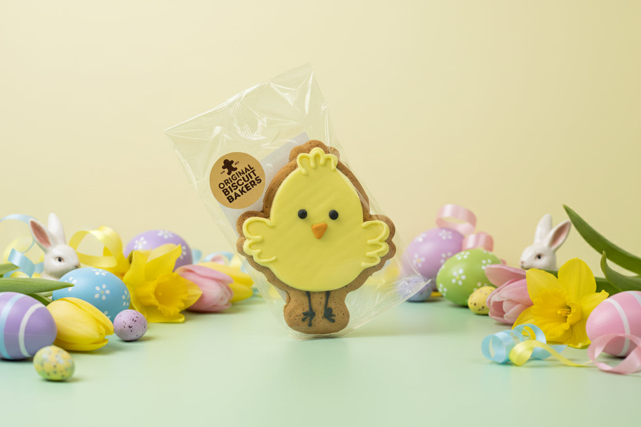 Spring Chick Gingerbread Biscuit