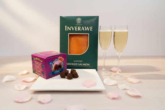 The Salmon, Fizz and Truffle Collection