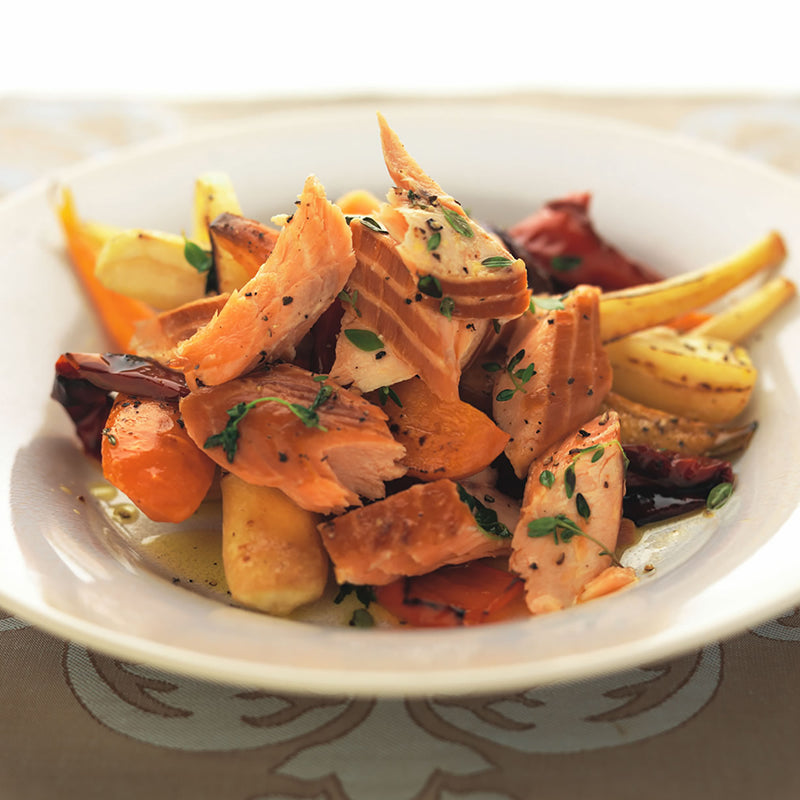 Roast Smoked Salmon Trimmed Side