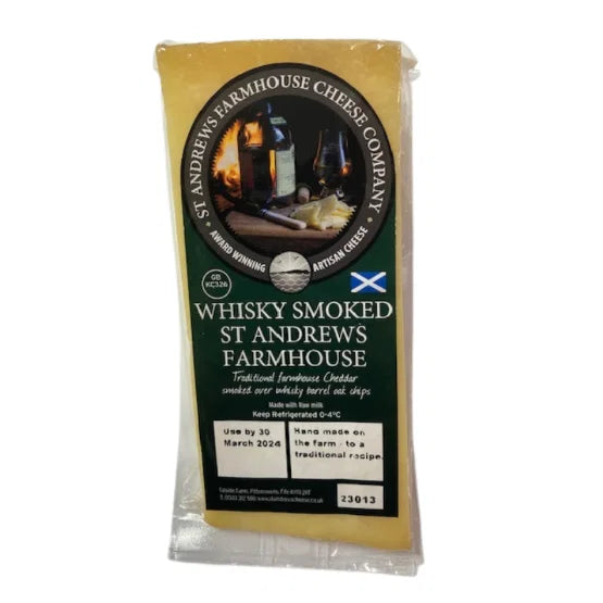 Whisky Smoked St Andrews Cheddar