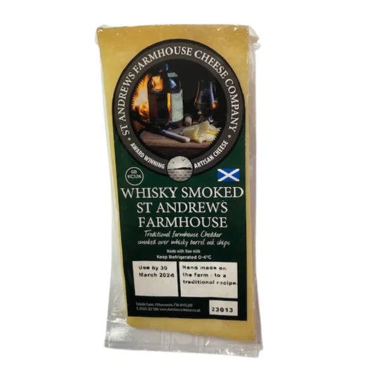 Whisky Smoked St Andrews Cheddar