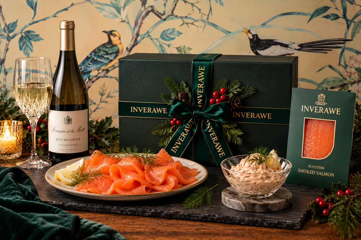 White Wine & Salmon Treat