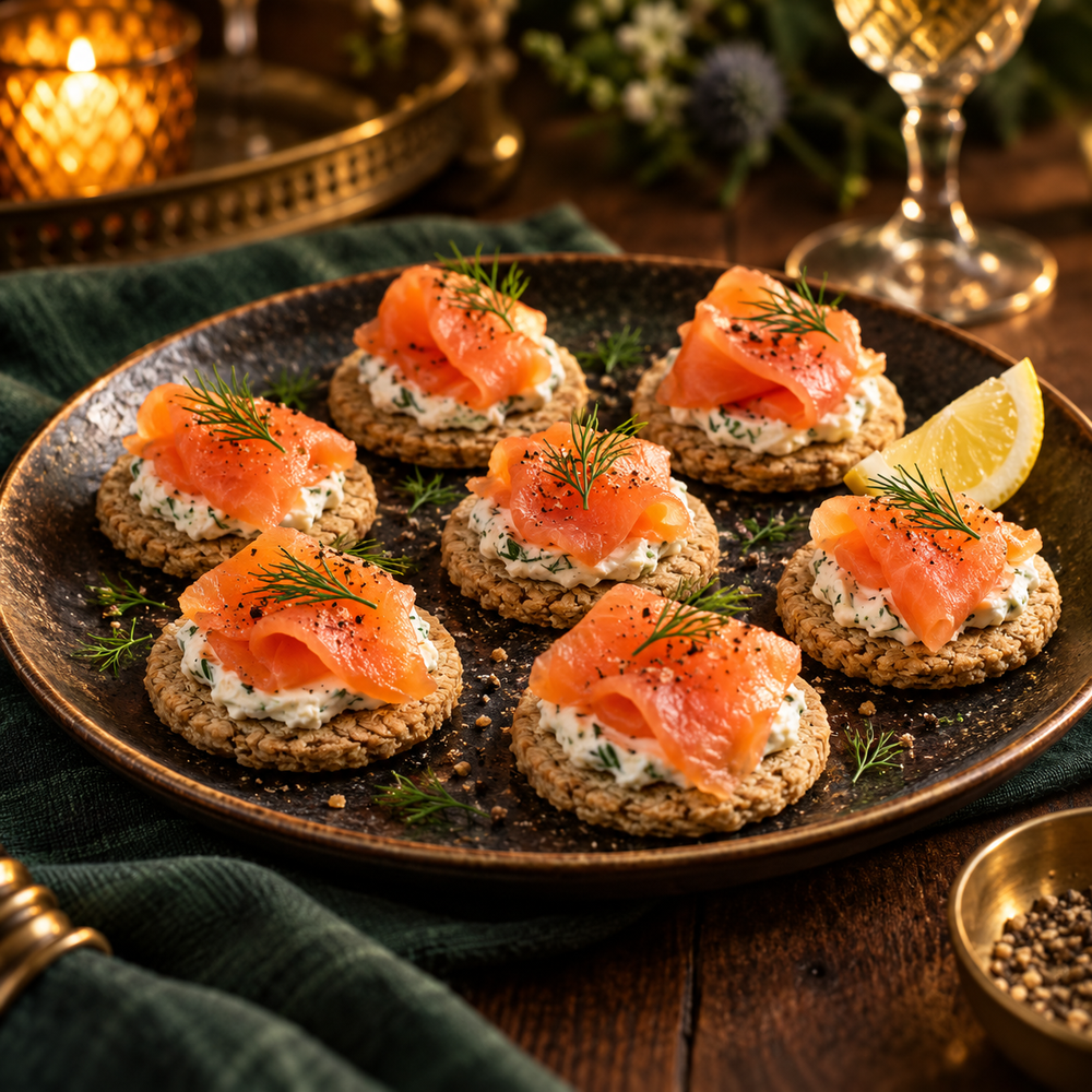 Cocktail Oatcakes