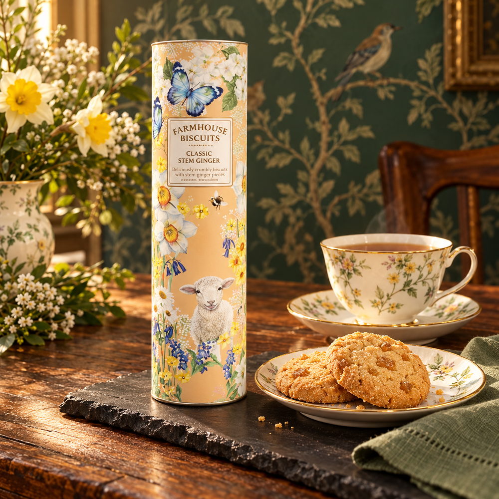 Classic Stem Ginger biscuits
