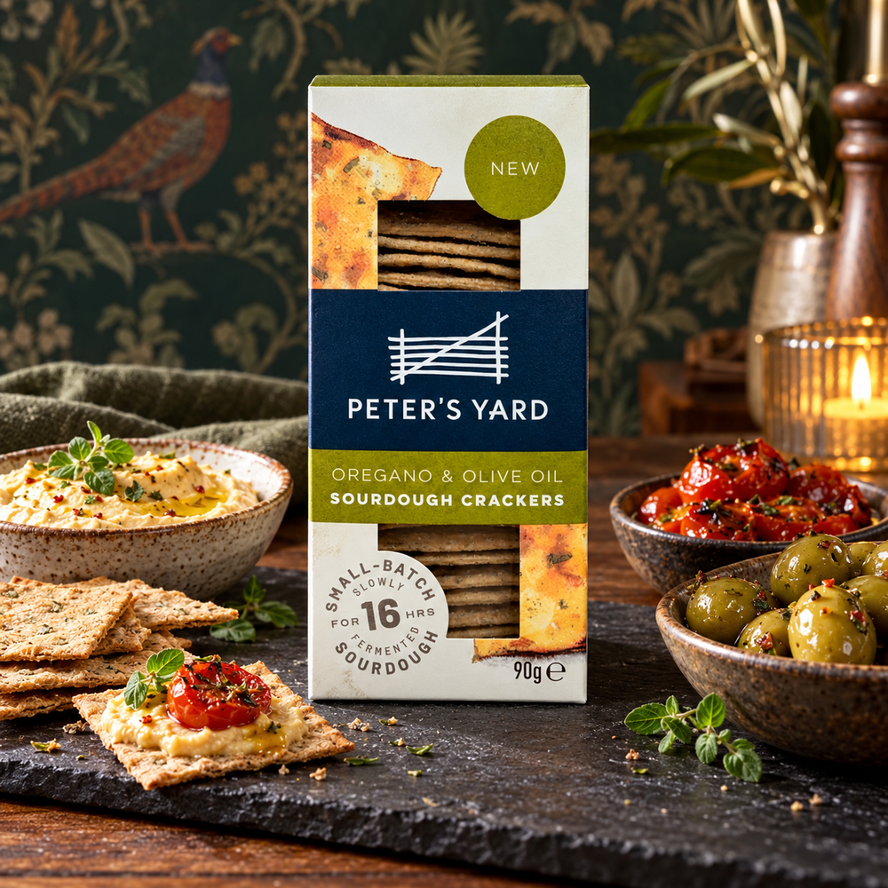 Oregano & Olive Oil Crackers