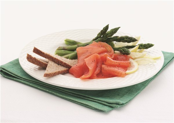 Smoked trout